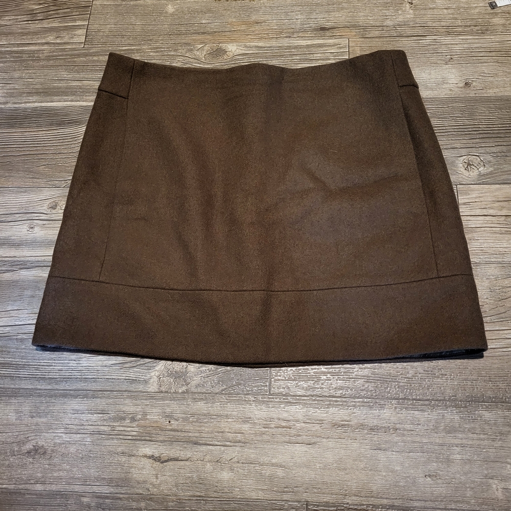 J CREW | Classic Brown Mini Skirt